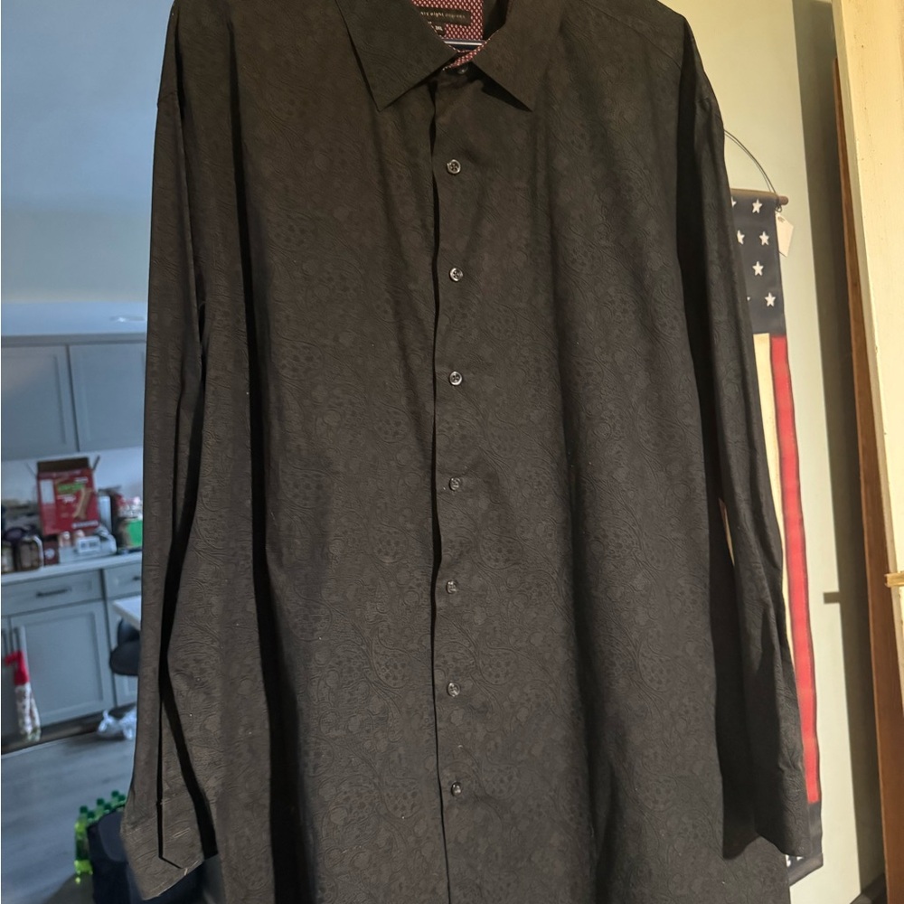 Classic Black Button Down Shirt - image 1